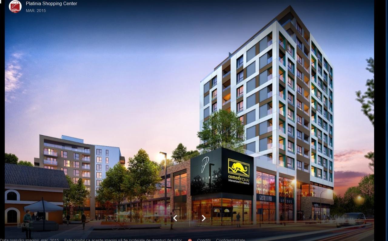 Hotel Platinia Cluj-Napoca Exteriör bild The proposed shopping centre